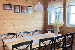 Dining - Secluded Fjordside Cabin with Sauna, Hot Tub & Private Beach (Rogaland)