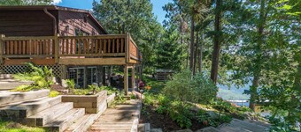Waterfront Cabin with Bunkhouse