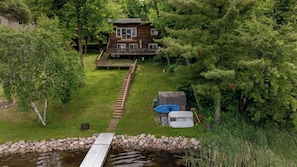 Exterior - Cozy Cabin at Fish Trap Lake (Cushing)