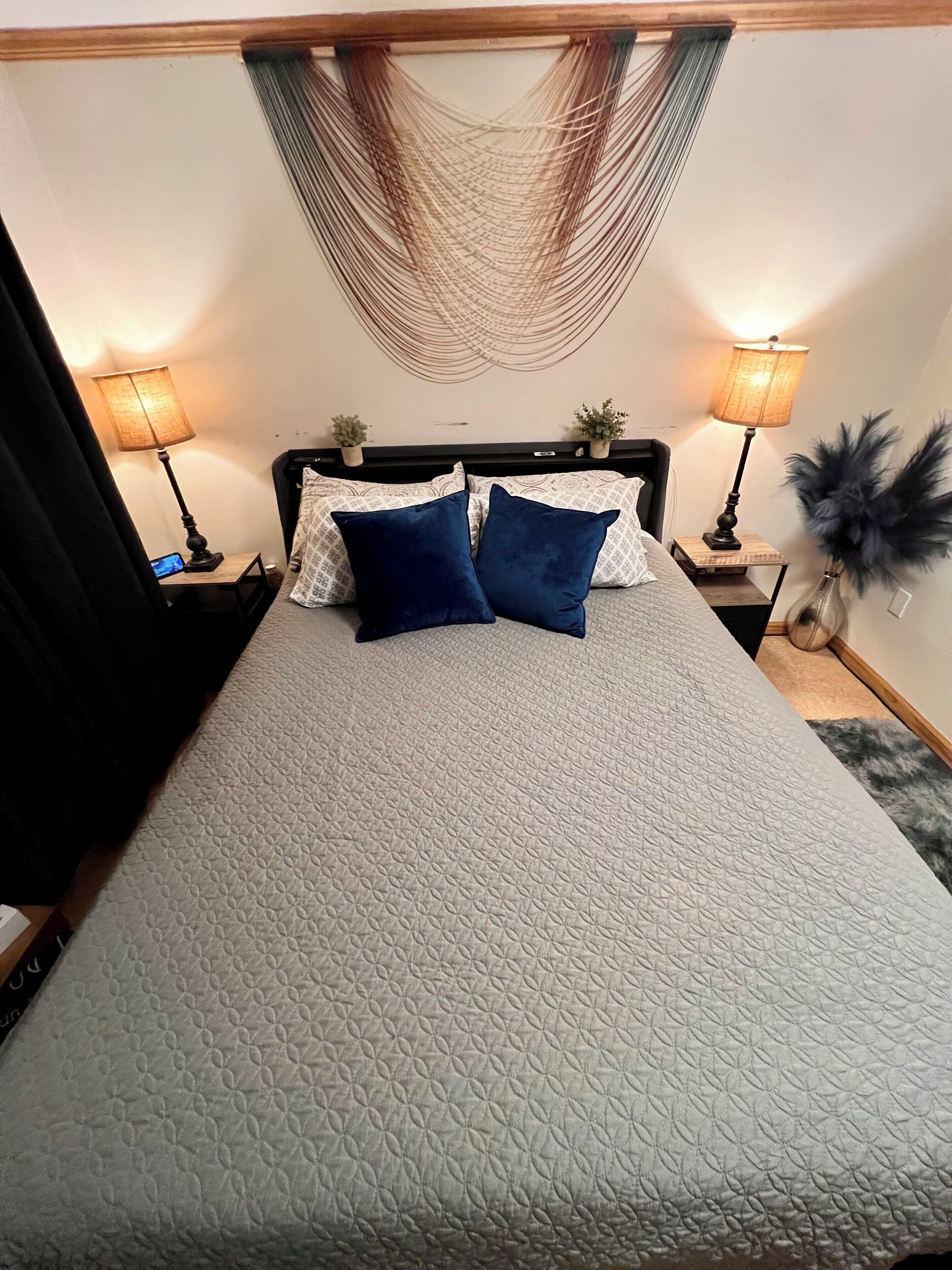 1 chambre, fer et planche à repasser, Wi-Fi, literie fournie