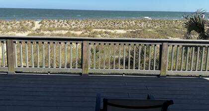 Oceanfront Tybee Island, a spacious home perfect for family vacations.