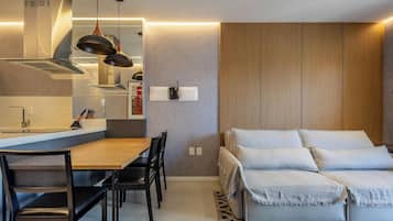 Apartamento básico | Parte interna