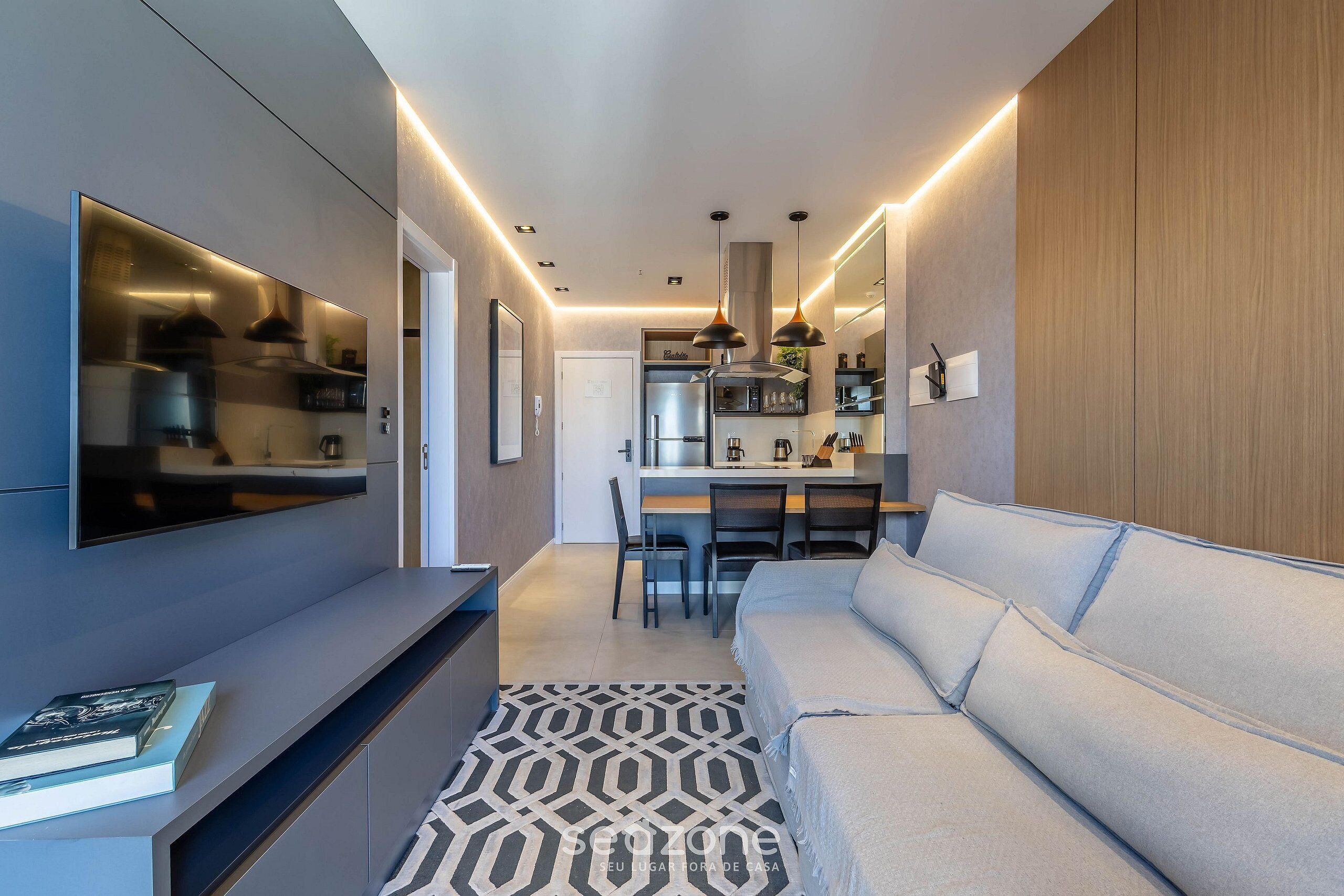 Apartamento básico | Área de estar