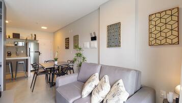 Apartamento básico | Área de estar