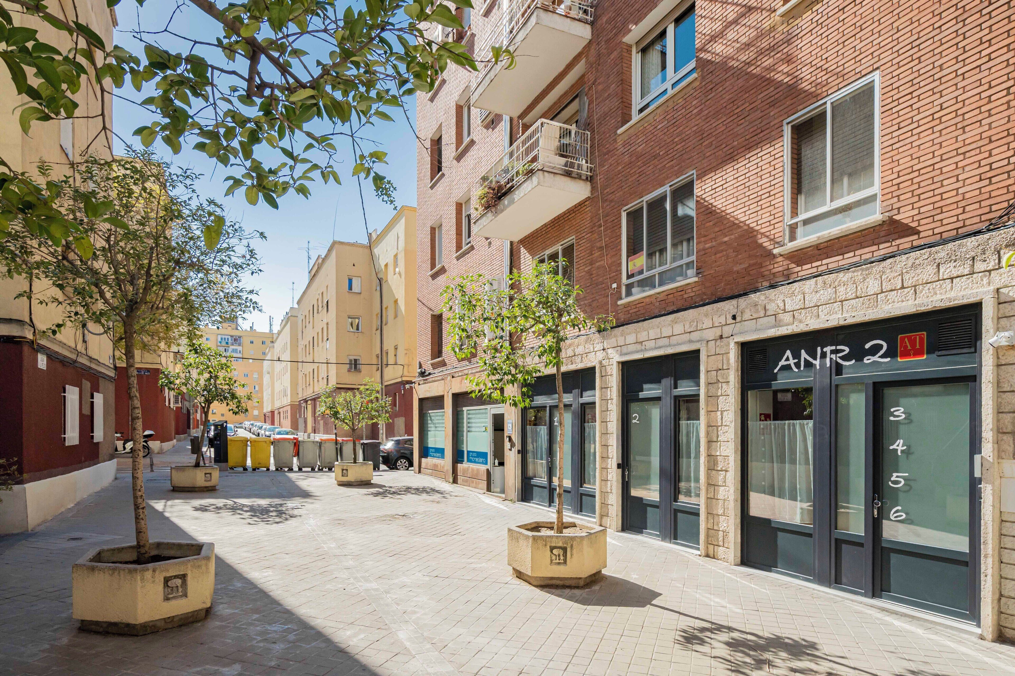 Façade de l’hébergement