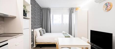 Studio, Blick auf den Innenhof