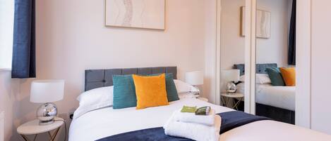 2 chambres, bureau, systĂšme dâinsonorisation, accĂšs au Wi-Fi (inclus)