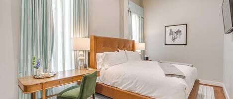 1 camera, una scrivania, Wi-Fi gratuito, lenzuola