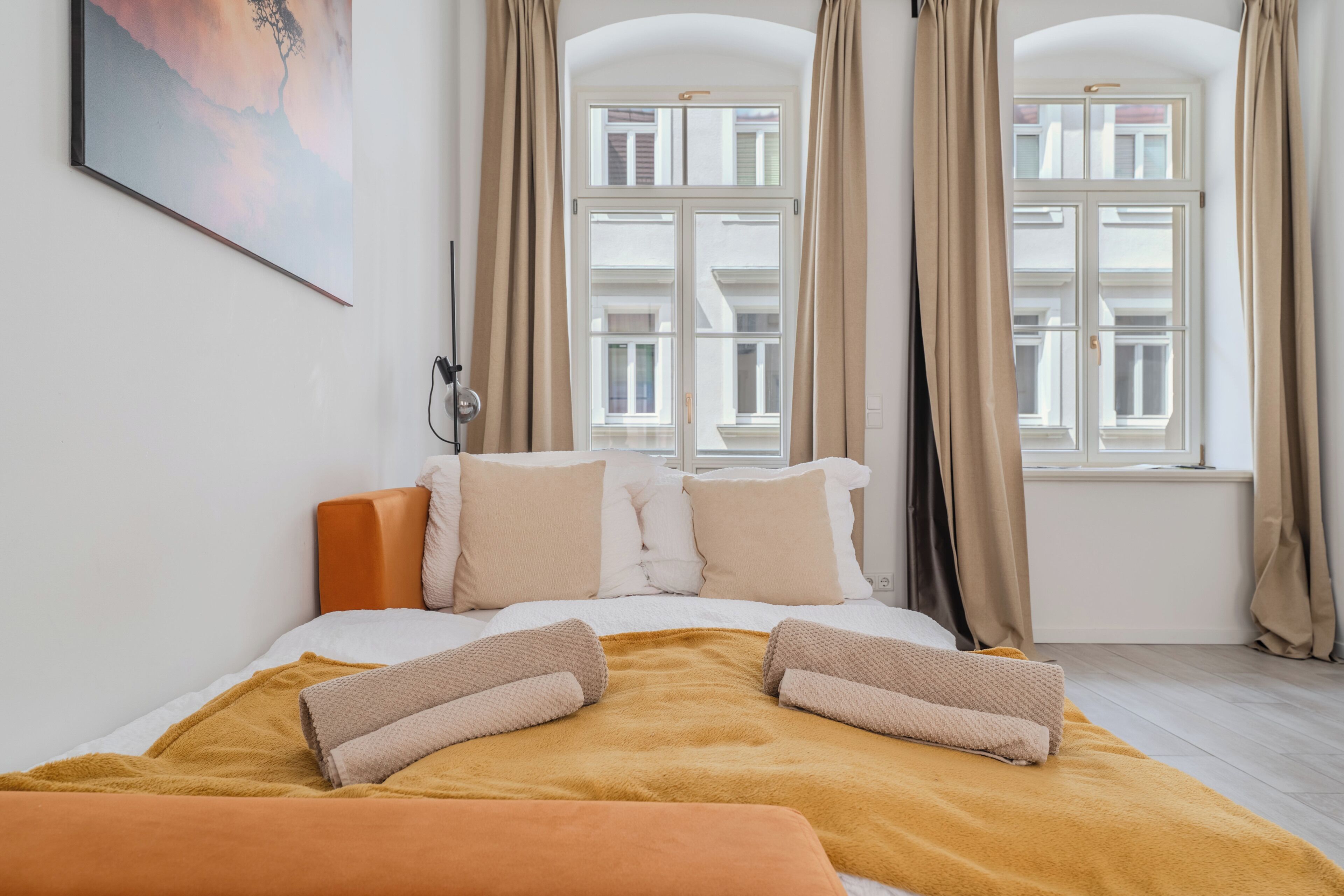 2 bedrooms, iron/ironing board, WiFi (free), bed sheets