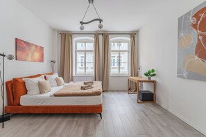 2 bedrooms, iron/ironing board, free WiFi, bed sheets - Parking Lot / Old Town / Balcony - Palais Orange (Meißen)