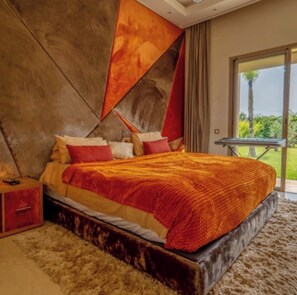 3 bedrooms, iron/ironing board, WiFi, bed sheets - **Villa in Marrakech : Private Heated Pool and Magical Sunsets*** in Marrakech (Centre Commune Ouled Hassoune)