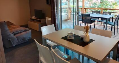 L'Azur de la Cigale – Tranquil Family Retreat near Landes Beaches