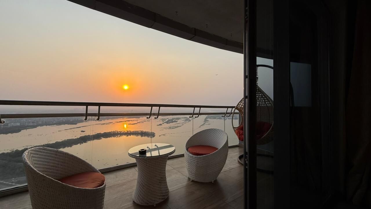 Panoramic-Apartment, Flussblick | Innenbereich