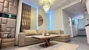 Luxury-Apartment, Flussblick | Innenbereich
