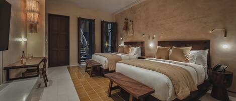 Standard Double or Twin Room | Egyptian cotton sheets, premium bedding, down comforters