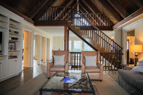 Dug Hill Home with Patio, Pond & Fire Pit!