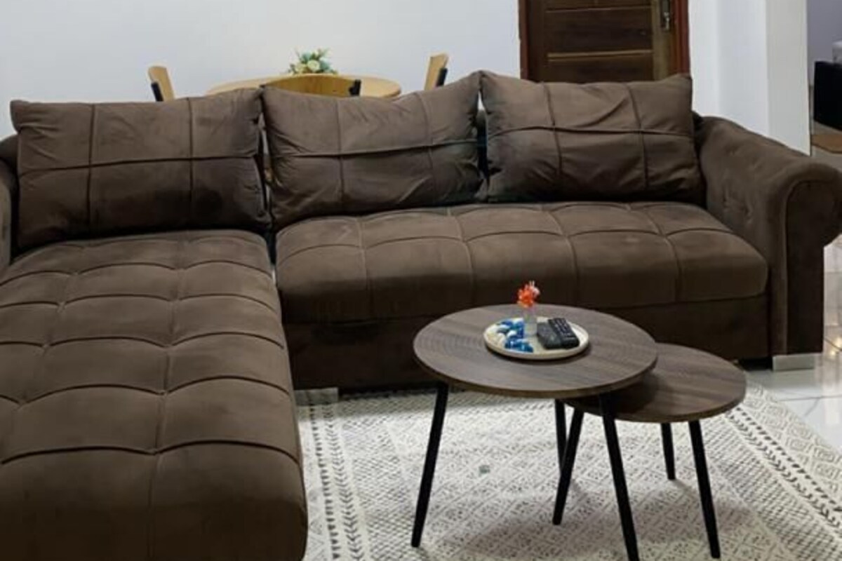 Apartment, 2 Bedrooms | Living area | TV, fireplace