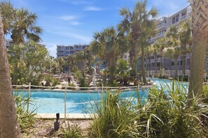 Pool - Destin West V510 ~ Beach Access/7 Pools/3 Hot Tubs/700 ft Lazy River (Fort Walton Beach)