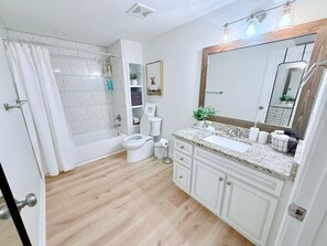 Hair dryer, towels - Modern 1 BR Basement Suite Near LakePoint & KSU (Acworth)