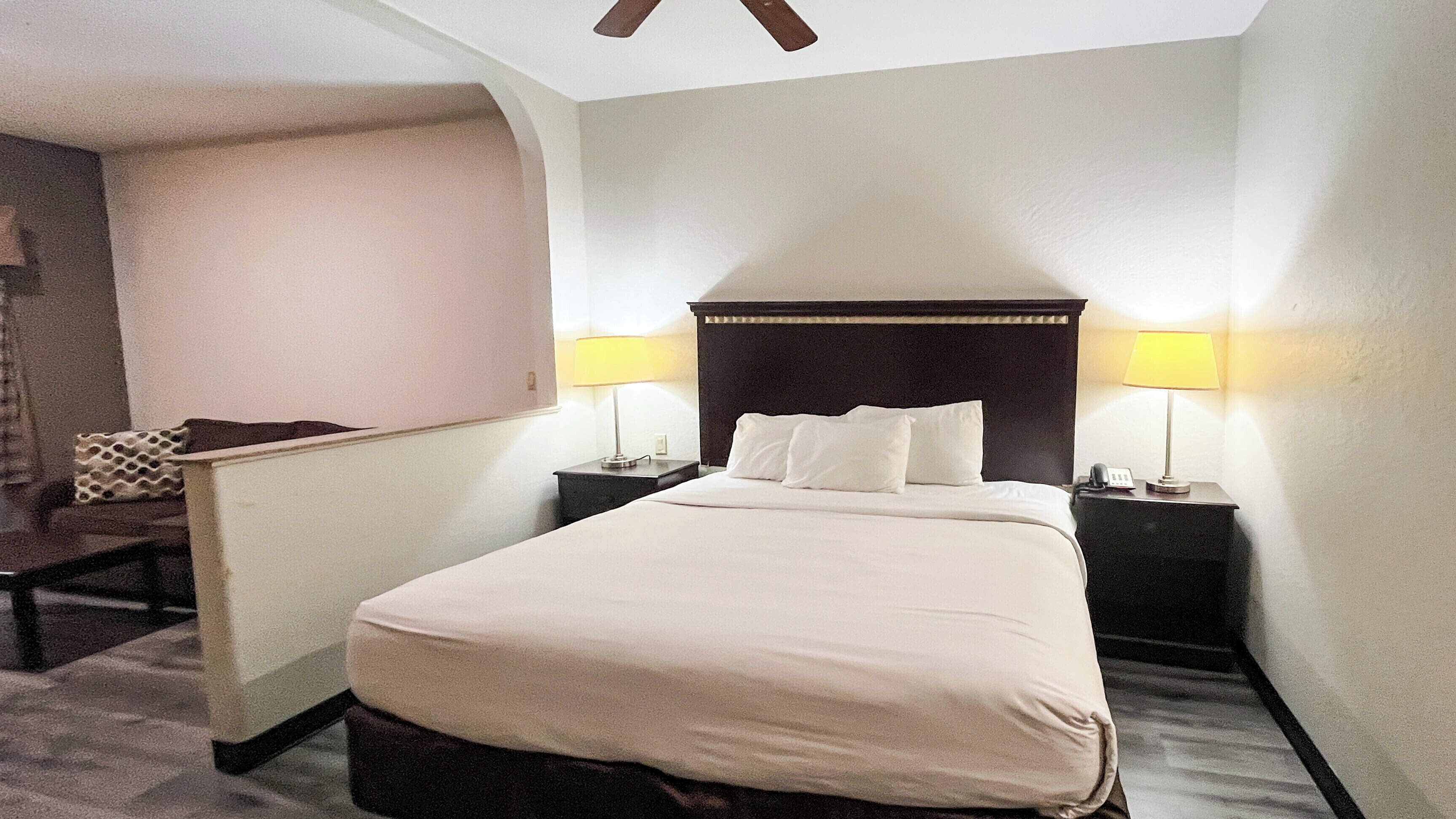 Desk, iron/ironing board, free WiFi, bed sheets