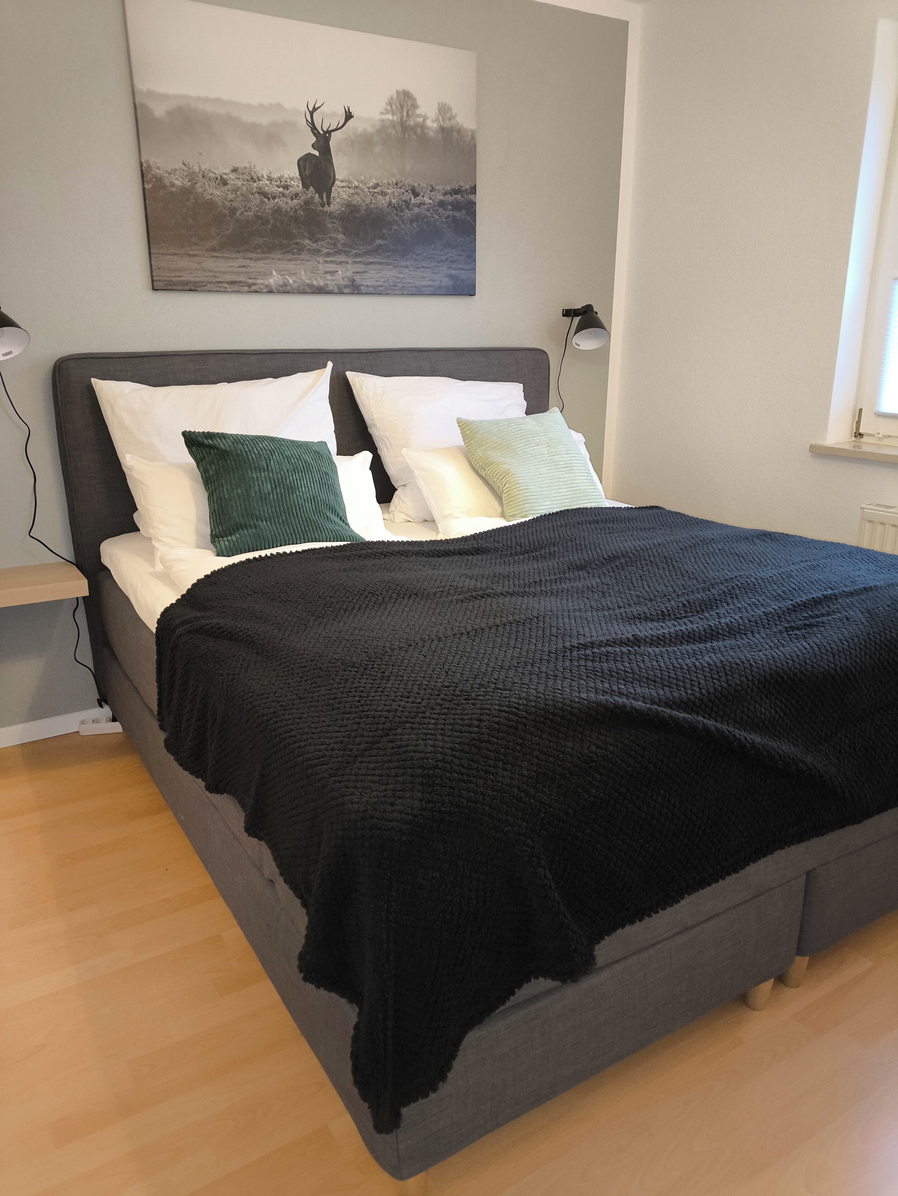 1 Schlafzimmer, Bügeleisen/Bügelbrett, kostenloses WLAN, Bettwäsche