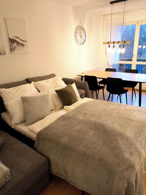 1 sovrum, strykjärn/strykbräda, gratis wi-fi och sängkläder