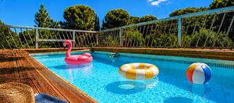 Maison 8 pers. avec piscine à pied du Pont du Gard