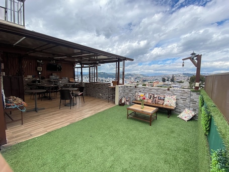 Restaurante al aire libre. Samariwasi hotel boutique