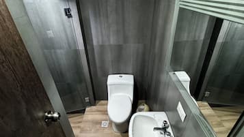 Chambre Confort Double ou avec lits jumeaux, vue ville | Salle de bain