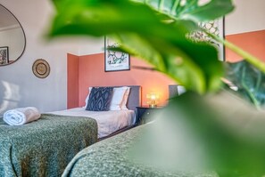 3 habitaciones, internet y ropa de cama 