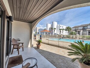 Condo, 1 giường cỡ king và sofa giường (Dune Villas 7A) | Hồ bơi