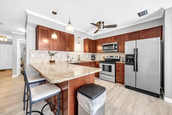 Condo, 1 King Bed with Sofa bed (Dune Villas 7A) | Private kitchen - Dune Villas 7A (Santa Rosa Beach)