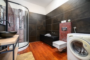 Dusche, Handtücher