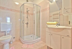 Dusche, Handtücher