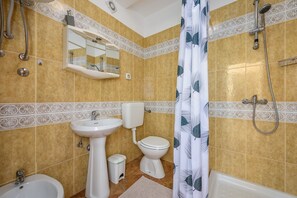 Dusche, Handtücher