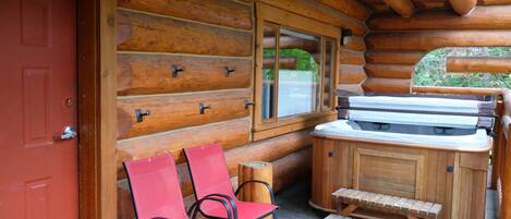 Baignoire à remous extérieure