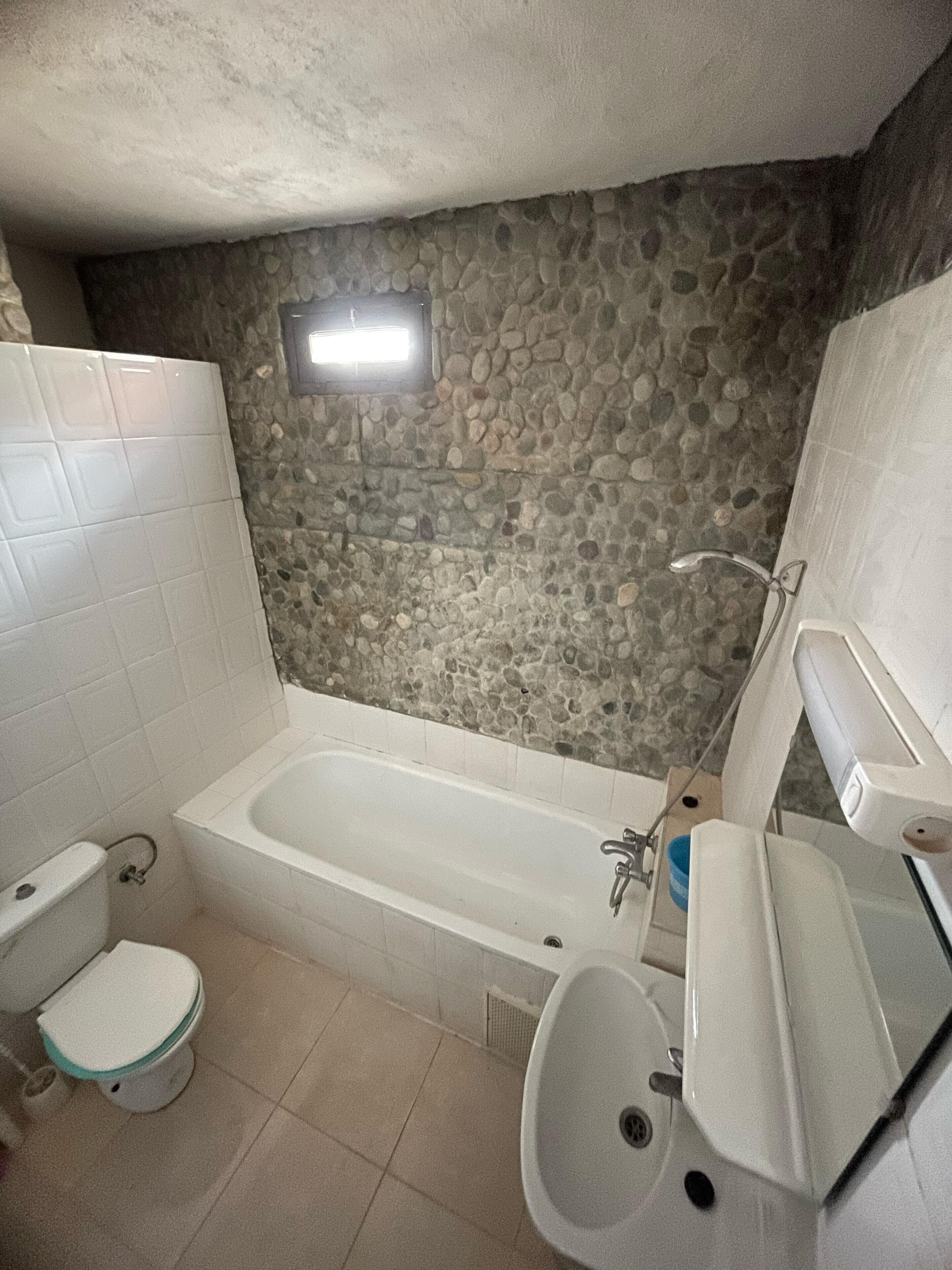 Towels, soap, toilet paper
