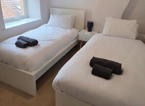 2 間睡房、熨斗/熨衫板、免費 Wi-Fi、床單