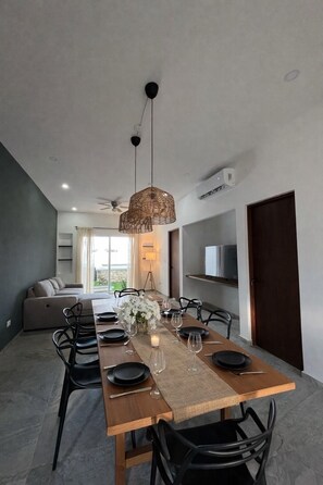 Dining - 2-BEDROOM  BEAUTIFUL APARTMENT IN GROUD FLOOR IN ISLA MUJERES, WITH AC (Isla Mujeres)