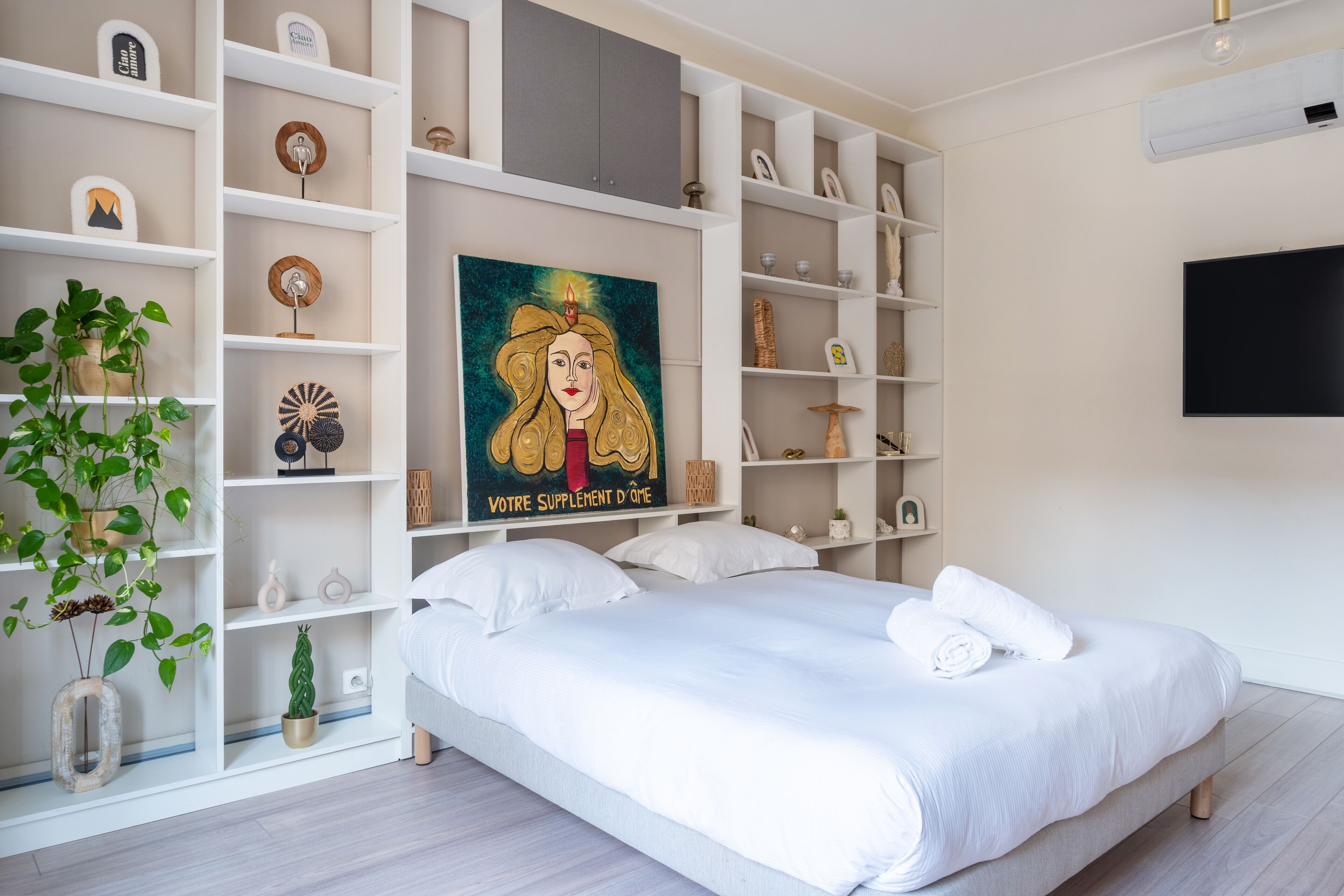 3 chambres, fer et planche à repasser, accès Internet, draps fournis