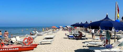 Plage à proximité, serviettes de plage