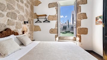 1 habitación, tabla de planchar con plancha, wifi y ropa de cama