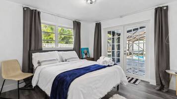 3 dormitorios, tabla de planchar con plancha, wifi y ropa de cama