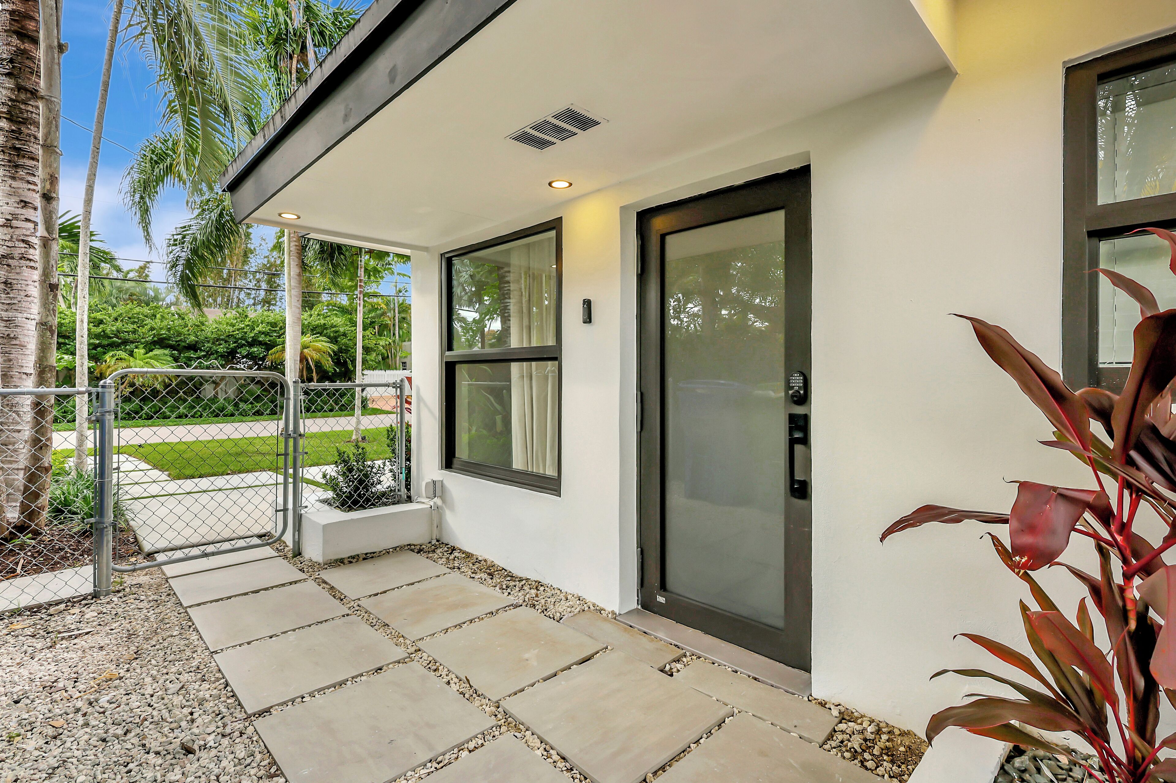 Enceinte de l’hébergement