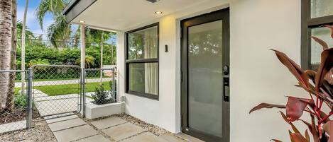 Enceinte de l’hébergement