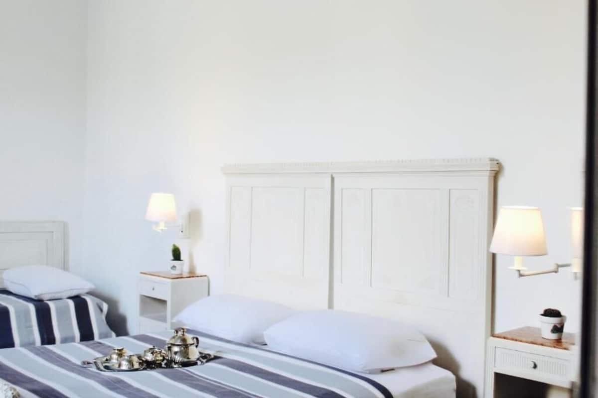 Habitación estándar doble | Caja fuerte, escritorio, wifi gratis