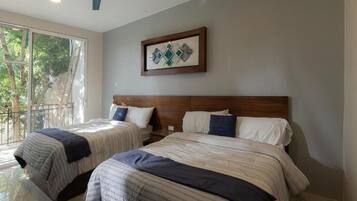 Familien-Vierbettzimmer, Poolblick