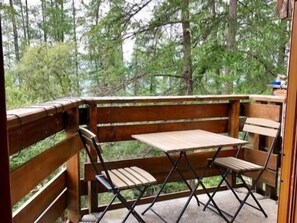 Outdoor dining - 100m from resort center, 2nd floor, balcony, tv, ski locker, 39m², Les Orres (Les Orres)