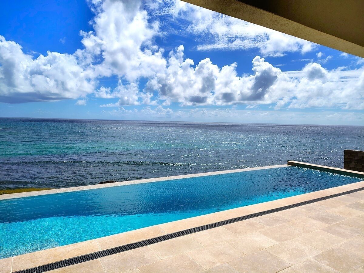 Pools and Atlantic ocean