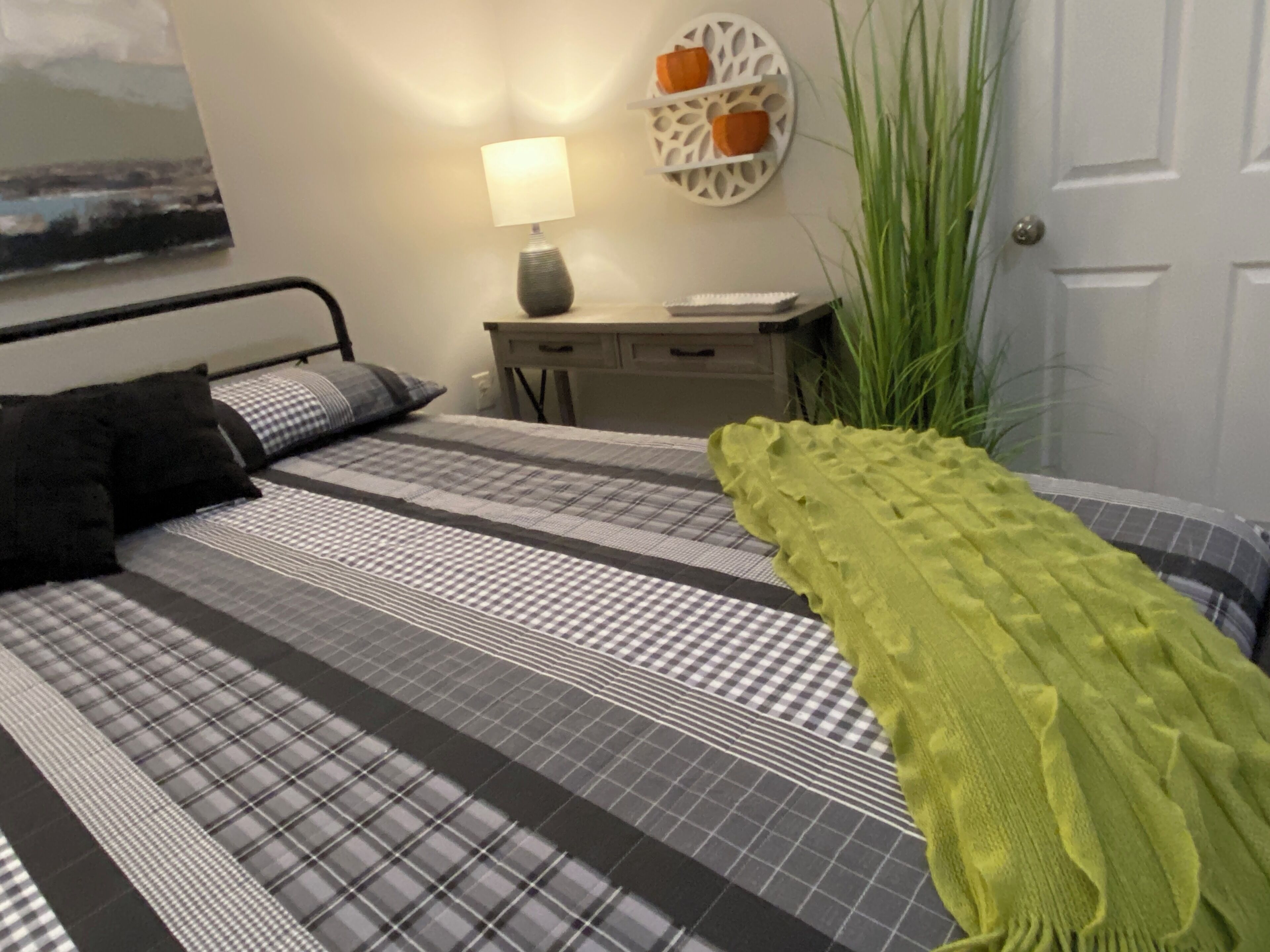 1 makuuhuone, silitysrauta/-lauta, ilmainen Wi-Fi, vuodevaatteet